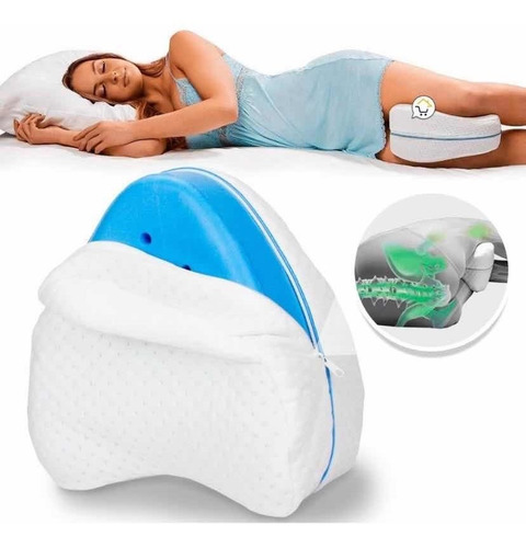 Almohada Ortopédica Piernas Espuma Viscoelástica Cojín B-38