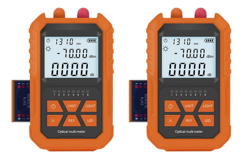 2 Medidores De Potencia Óptica 4 En 1, Localizador Visual De