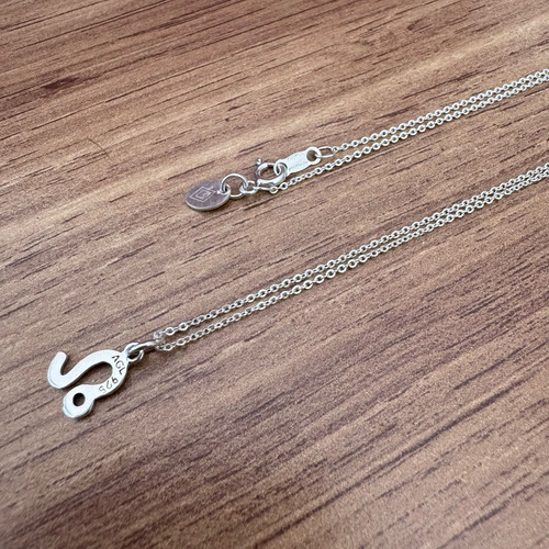 Collar Dije Zodiaco Plata .925 De 45 Cm Mujer Hombre Agálea Color Leo