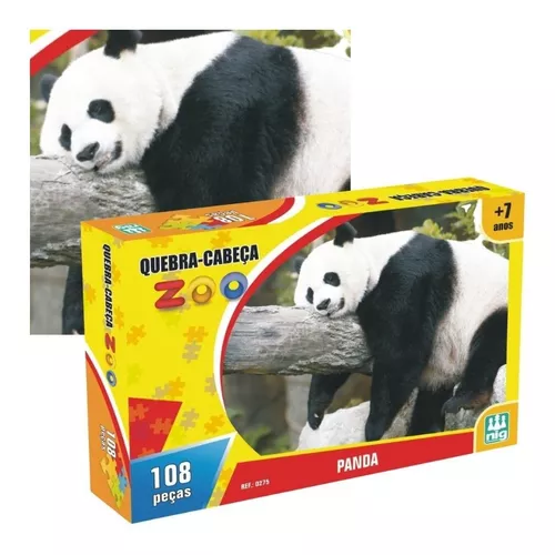 Panda quebra-cabeças para adultos,quebra-cabeça 3D para crianças