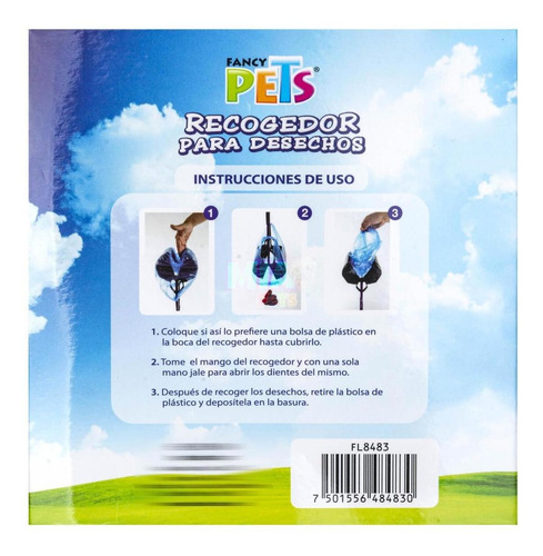 Imagen 4 de 6 de Recogedor Grande Para Heces Popo Desechos Fancy Pets