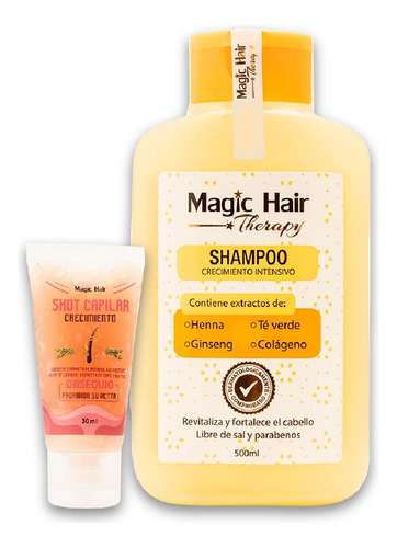 Magic Hair Shampoo Crecimiento - mL a $90