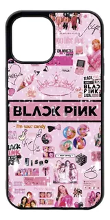 Funda Protector Case Para iPhone 12 Mini Black Pink