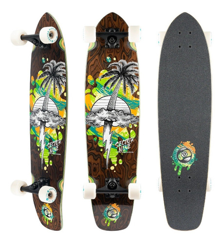 Longboard Sector 9 Strand Squall Completo 34.0 X 8.7