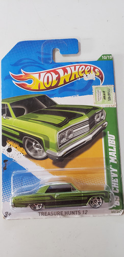 Hot Wheels Thunt Chevy Malibu 69.ruedas Plasticas