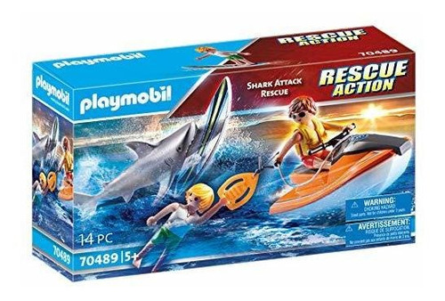 Figura De Dinosaurio Barco De Rescate Y Ataque De Tiburones 
