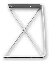 Comprar Ménsula Hierro Forjado Industrial Doble 2 Estantes 25cm