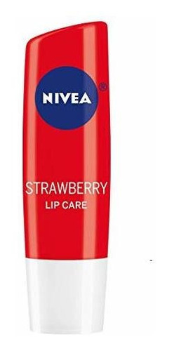 Bálsamos Y Hidratantes - Nivea Strawberry Lip Care 0.17 Oz -