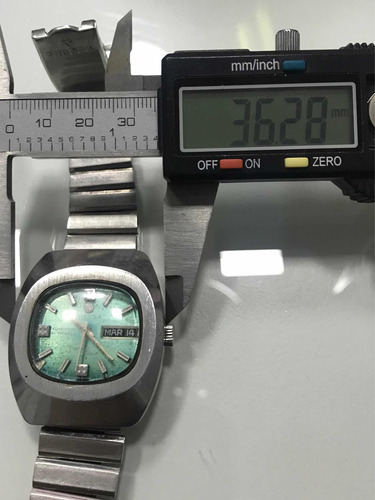 Antiguo Reloj Teresa Colección Cuadrante Verde 1960 Funciona (Usado)