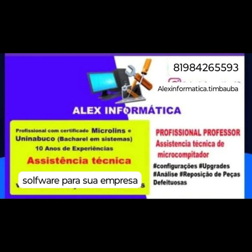 Conserto De Computadores E Notebook