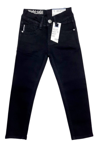 Pantalón Negro Confor  Para Niño