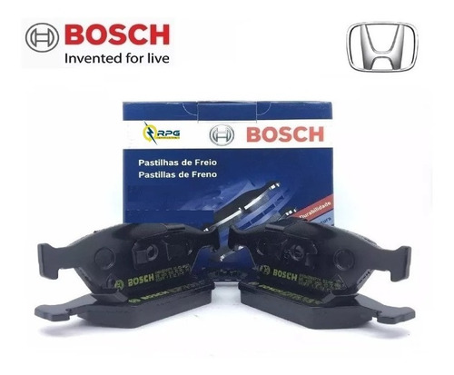 Imagem 1 de 1 de Pastilha Freio Bosch Honda City 2009 2010 2011 2012 2013 2014 0986bb0771 / Bb685