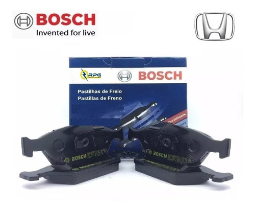 Pastilha De Freio Traseiro Bosch Honda Fit 08 A 2014 Bb457