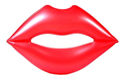 Inflable Labios Gigante 1.8m Con Glitter