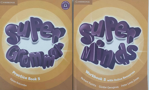 Libro Super Minds 5 Workbook + Practice Book Cambridge