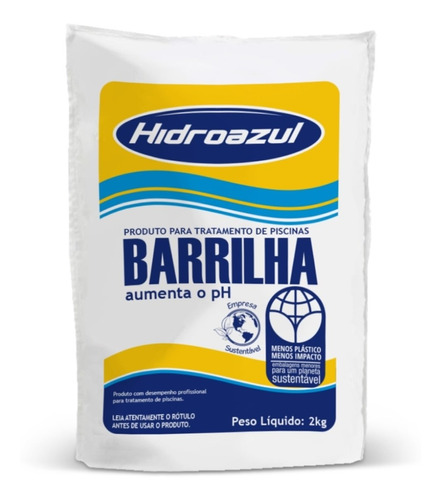 Barrilha 2kg Hidroazul