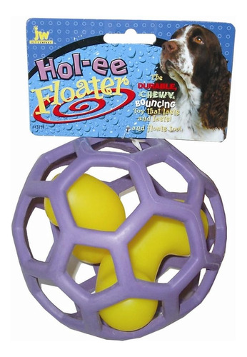 Jw Pet Company Hol-ee Floater Dog Toy (los Colores Varían)