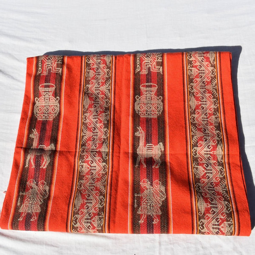 Imagen 2 de 4 de Pack X 2 Mantas De Aguayo Norteño Inca 2.40 X 1.20