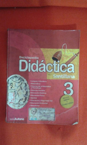 Libro Fisico Enciclopedia Didactica 3° Grado
