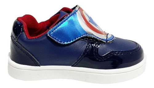 Imagen 3 de 4 de Tenis Para Niño Cápitan América Avengers Bubble Gummers