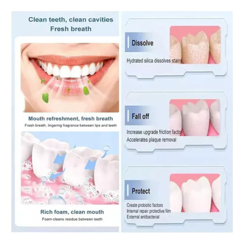 2 Pastas Dentales Blanqueadoras Probióticas Sp 8 De 100 G