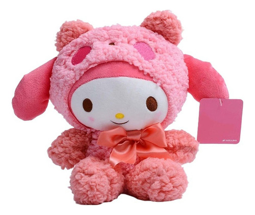 Peluches My Melody Cinnamoroll, Kuromi Y Mel, 5 Piezas Color Rosa