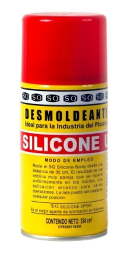 Silicona Desmoldante Sq Banda Roja De 354cc