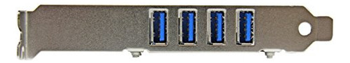 Tarjeta Controladora Usb 3.0 Startech.com 4 Puertos - Uasp,