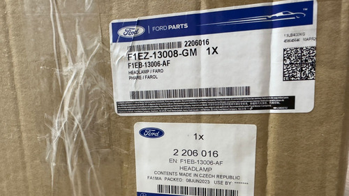 Farol Esq. Cromado C/ Xenon Ford Focus 15/19 Original