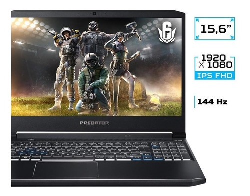 Notebook Gamer Predator Ph315-53-75n8 I7 16gb 512ssd Rtx2060