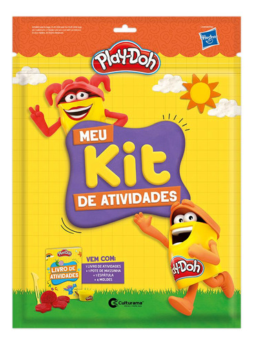 Meu Kit De Atividades Play-doh - Laranja, De Rodrigues, Naihobi S.. Editora Culturama, Capa Mole Em Português, 2021