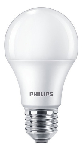 Imagen 2 de 8 de Pack X10 Lamparas Philips Foco Bulbo Led 220v 12w = 95w E27