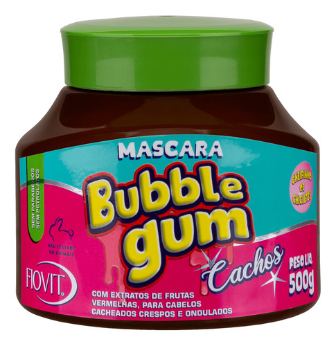 Creme De Hidratação Bubble Gum Cachos