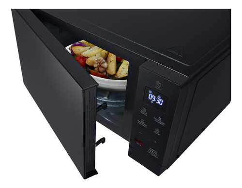 Horno Microondas 1.1 Pies On/off Color Negro Marca Lg