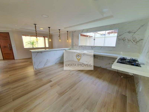 Imagem 9 de 25 de Casa Duplex 3 Quartos Em Condomínio Fechado, Praia De Costazul/ Rio Das Ostras! - Ca1292