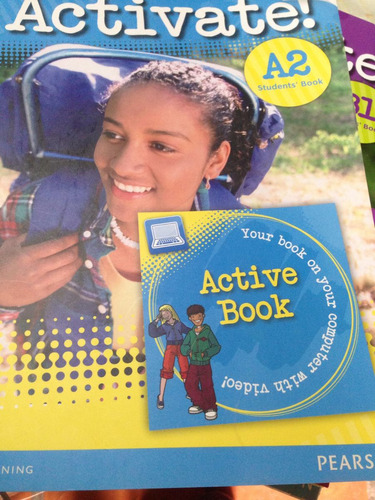 Activate! A2 - Sb  Digital Active Book. Pearson.
