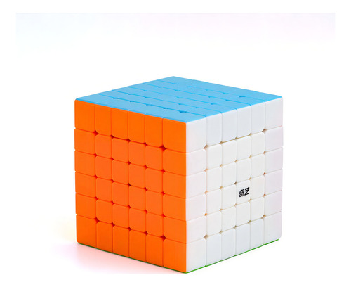 Cubo Qiyi 6x6 Qifan Versión 2 Profesional Color De La Estructura Stickerless