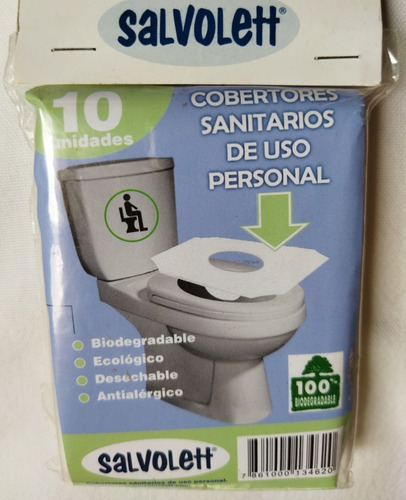 Cobertor Sanitario Uso Personal. Paquete De 10 Unidades.