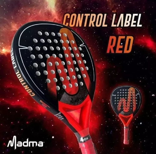 Paleta Padel Madma Control Label Grafito Eva Pala Paddle Pro