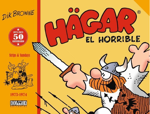 Libro Hagar El Horrible 1973-1974 - Browne, Dik