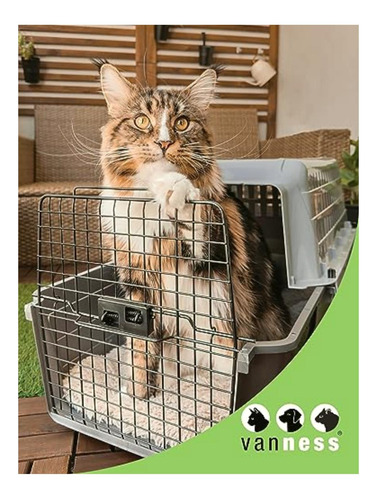 Van Ness Pets Calm Carrier Max Con Cajón Deslizante Ez