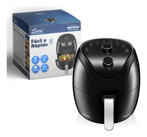Fritadeira Air Fryer 6.5l 220v Analógico