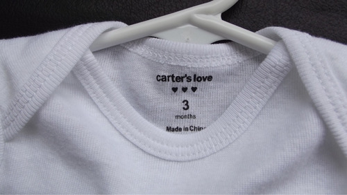 Set Carters Bodys Blancos