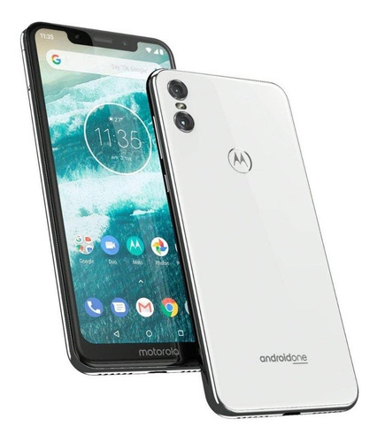 Motorola One Dual SIM 64 GB Blanco