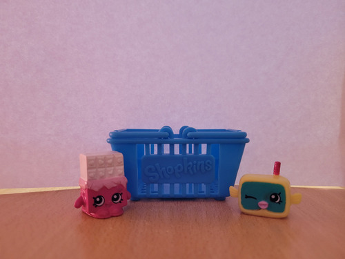 Juguetes Shopkins X 2 Con Canasta (Usado)