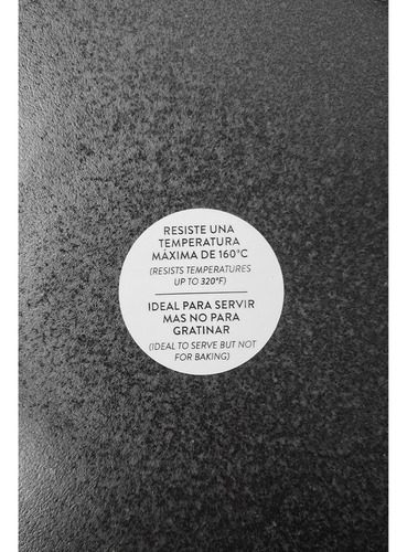 Set X 12 Plato Pan Porcelana Corona Rustic 15,7 Cm Negro Rustic Pluto Reactivo
