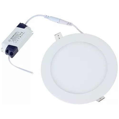 Plafon Led De Embutir 6w Redondo Con Driver