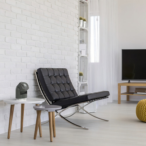 Vornado Flippi V10 Ventilador Circulador De Aire Oscilante Compacto, Gris Grafito