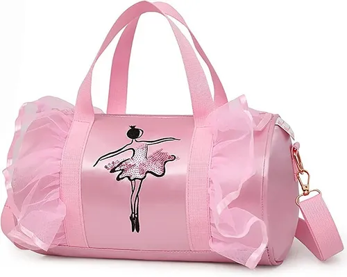 Bolso De Mano Mochila Rosa Para Baile Ballet Disfraz De Niñas Estilo  Princesa Maleta Deportiva