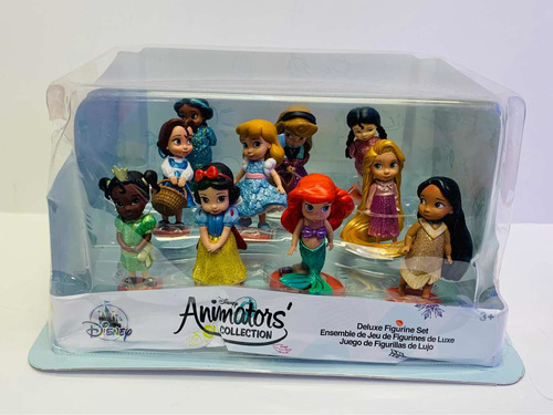 Set De Figuras De  Disney Pricesas De Animators Envió Gratis